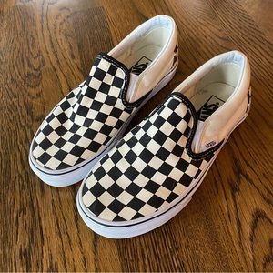 Vans slip on skate shoe.
